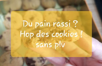 Du pain rassi ? Hop 15 cookies ! (Sans plv) 