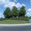 Rond-point à Montereau-Fault-Yonne