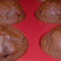 Muffins au chocolat et ses pepites
