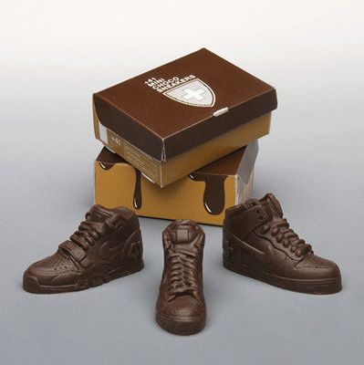 Nike en chocolat