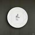 Sports Divers (Duotennis) / Assiette D.19cm / Porcelaine / 14,00€ l’unité