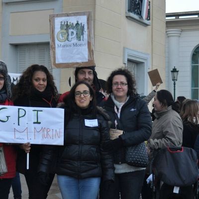 vos représentants à la manifestation