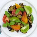 Salade d'aubergines aux herbes