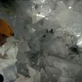 Abren al público 'La Geoda', una cueva de cristales gigantes a 60 metros de profundidad