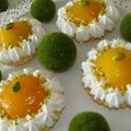 tartes peches - pistaches