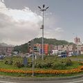 Rond-point à Rize (Turquie)