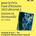 Vendredi 14 avril 17h : Remise du prix Cases d'histoire