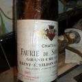 chateau Faurie de Souchard 1985 saint-émilion grand cru classé