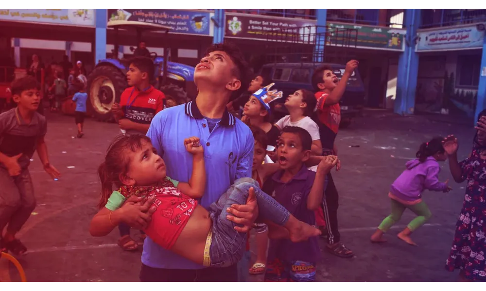 #Gaza, un “cimetière pour enfants”