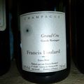Champagne Francis Boulard : Grande Montagne: Extra Brut et Alsace : Domaine Louis Sipp : Osterberg 2008