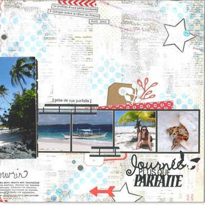 Scrapbooking Day chez TOGA, le Défi 3...
