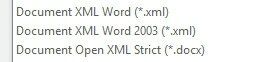 X... comme XML