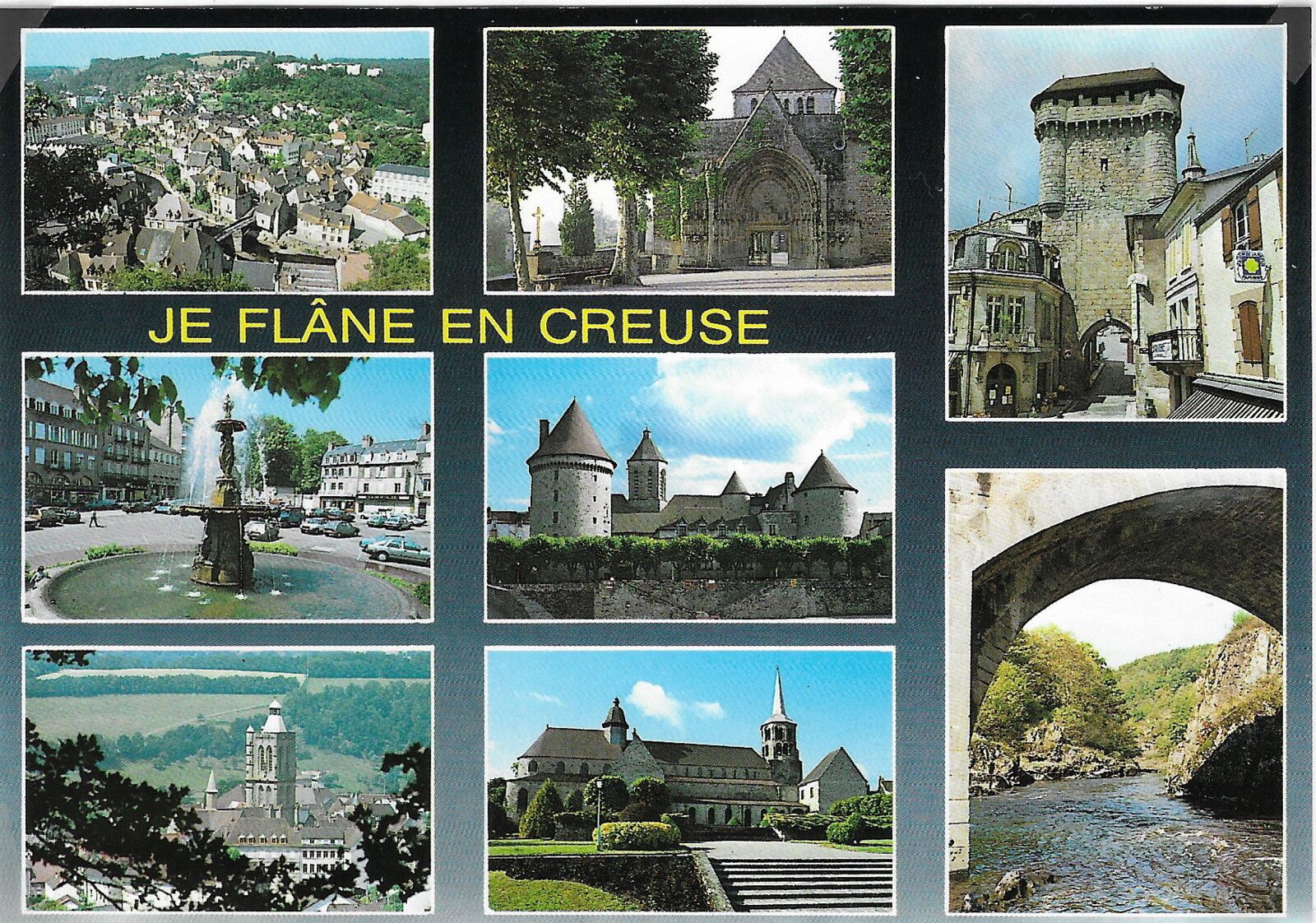 carte postale La Creuse