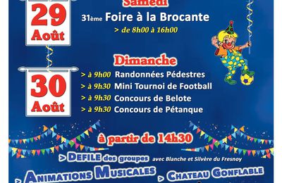 les 49 eme FESTIVITES 2015 DU FRESNOY 