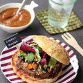 Super Food Tripes: Burger à la joue de boeuf & Foie d'agneau à la chermoula