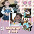 Sandrine 2 ans!