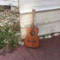 Guitare en chantier