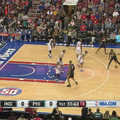 NBA :  Indiana Pacers vs Philadelphia 76ers