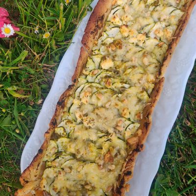 La tarte aux courgettes, elle en jette !