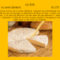 les fromages frais et à croûte fleurie