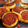 Roulés feuilletés au chorizo