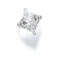 6.47 carats, D Colour, VS1 Clarity marquise-shaped diamond ring, Van Cleef & Arpels