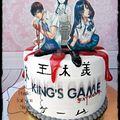 Gateau Manga  #King' s game extrème { anniversaire de Prunille 1 - les photos - le gateau }