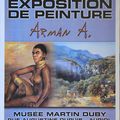 Arman expose au musée Martin Duby d'Auriol