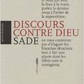 Discours contre Dieu de Sade 