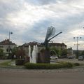 Rond-point à Saint Junien