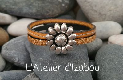 Bracelet soleil, tournesol !