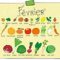 Fruits et légumes de février