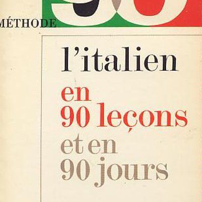 Méthode 90 l'italien en 90 leçons et en 90 jours, Vittorio Fiocca