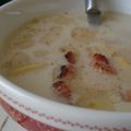 Soupe Marrons-Pommes ou comment un plat peut servir d'ersatz à une envie inassouvie 