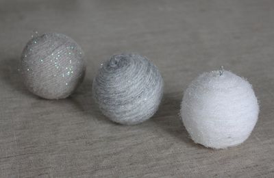 Boules de Noël DIY