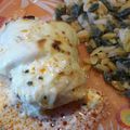 Escalope de blanc de poulet farci
