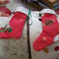 Deux nouvelles petites bottes de Noël :