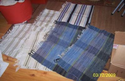 Lot de 4 tapis IKEA