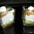 Verrine poire chantilly...