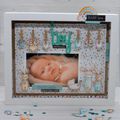 Home déco - Une vitrine "Baby Boy" par Claire Scrap at Home