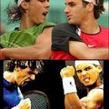Nadal et le triple vainqueur a Roland Garros et
