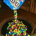 Gravity Cake M&M's