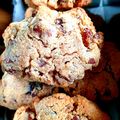Cookies aux fruits secs et farine de châtaigne