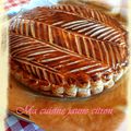 Galette des rois frangipane, pommes et nocciocolaté