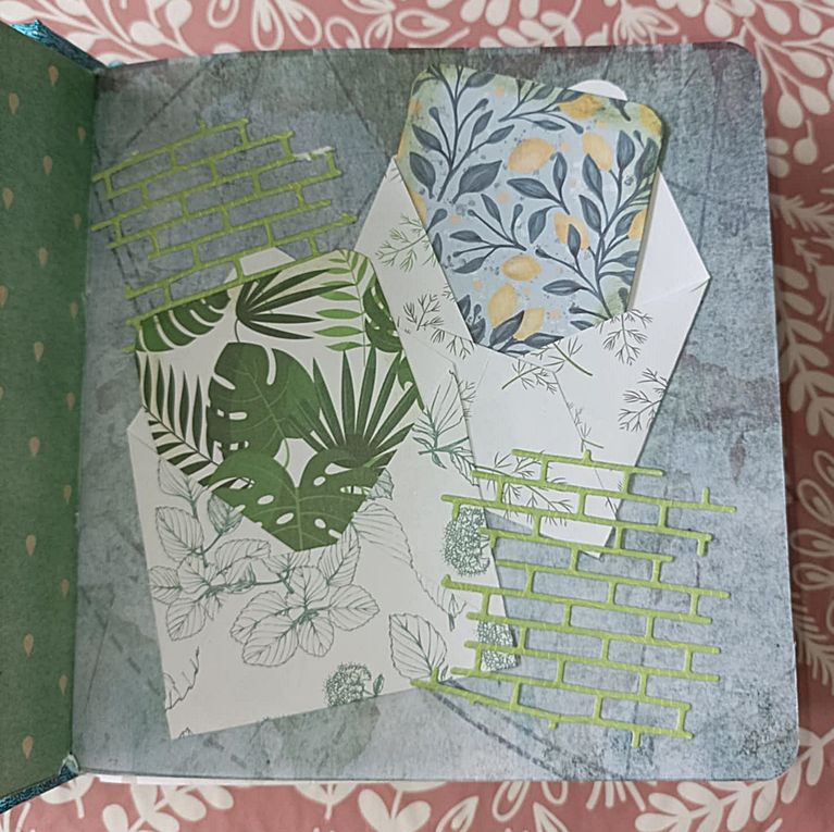 Junk journaling - 2 Turquoise
