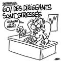 60 % des dirigeants sont stressés - Charb - Extrait de "Attention, ça tache !"