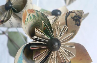 Bouquet façon Kusudama