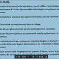 Réponse de la Mairie - Sécurité aux abords de l'Ecole Elémentaire