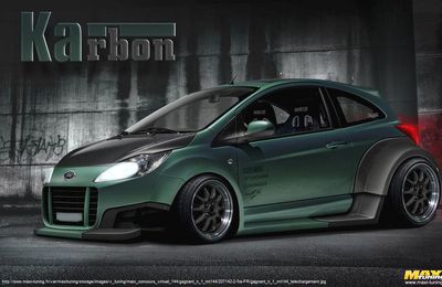 tuning virtuel d'une ford ka