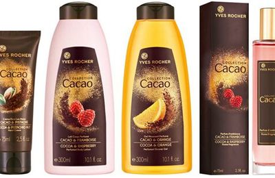 YVES ROCHER : crème cacao , soin parfait pour la peau !